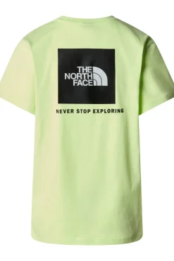 Hot The North Face T-Shirt Relaxed Redbox Tee Astro Lime