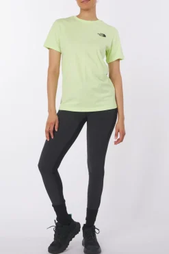 Hot The North Face T-Shirt Relaxed Redbox Tee Astro Lime