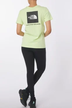 Hot The North Face T-Shirt Relaxed Redbox Tee Astro Lime
