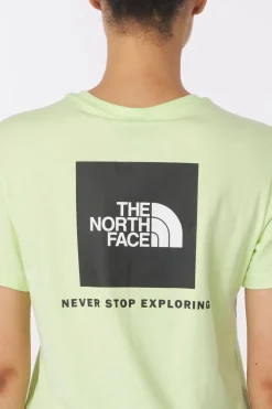 Hot The North Face T-Shirt Relaxed Redbox Tee Astro Lime