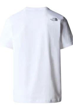 Online The North Face T-Shirt S/S Mountain Line Tee Tnf White