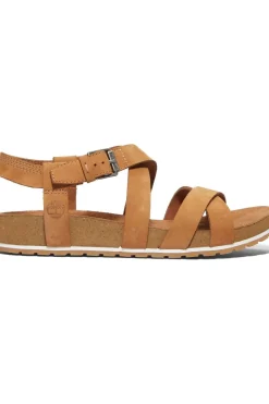 Fashion Timberland Sandalen Malibu Waves Cross Strap Saddle