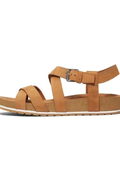 Fashion Timberland Sandalen Malibu Waves Cross Strap Saddle