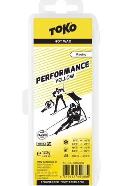 Wax Base Performance Hot Wax Yellow 120g-Toko Clearance