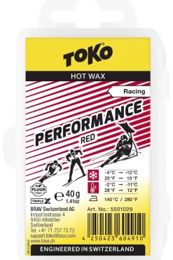 Wax Performance Hot Wax Red 40g-Toko Online
