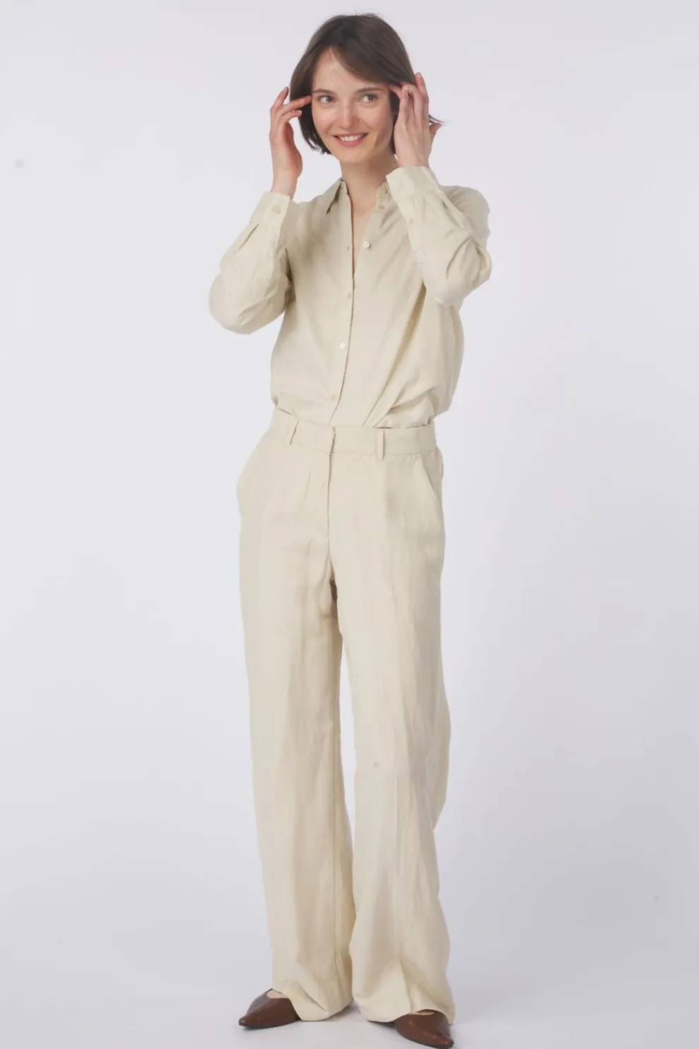 Sale Tom Tailor Broek 1045768 Beige
