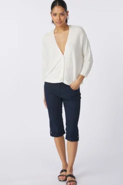 Clearance Tom Tailor Cardigan Knit Cardigan With Placket Sky Captain Blue