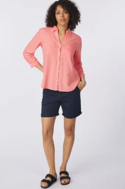 Hemd Blouse Easy Shape With Linen-Tom Tailor Online