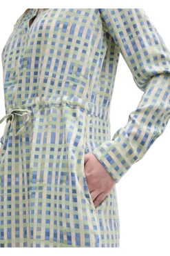 Outlet Tom Tailor Jurk 1045304 light blue/light green