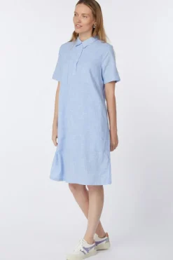 Jurk Dress With Slub Structure-Tom Tailor Fashion