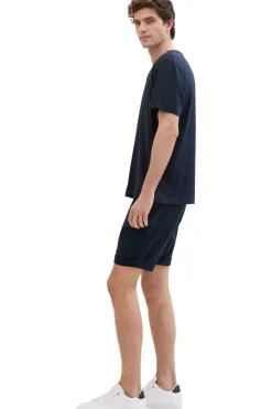 New Tom Tailor Short 1040228 Sky Captain Blue