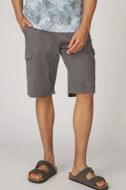 Best Tom Tailor Short 1040226 Grey Structure Print