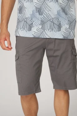 Best Tom Tailor Short 1040226 Grey Structure Print