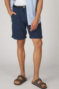 Fashion Tom Tailor Short 1040248 Navy Mini Houndstooth