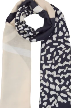 Outlet Tom Tailor Sjaal Printed Abstract Dot Print Scarf