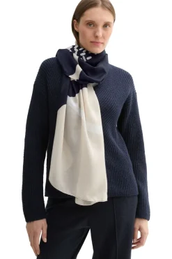 Outlet Tom Tailor Sjaal Printed Abstract Dot Print Scarf