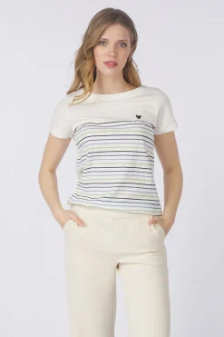 Clearance Tom Tailor T-Shirt 1045544 Champagne