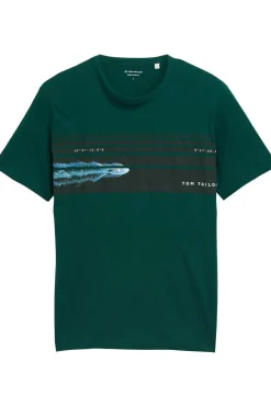Outlet Tom Tailor T-Shirt 1046791 Fairway Green