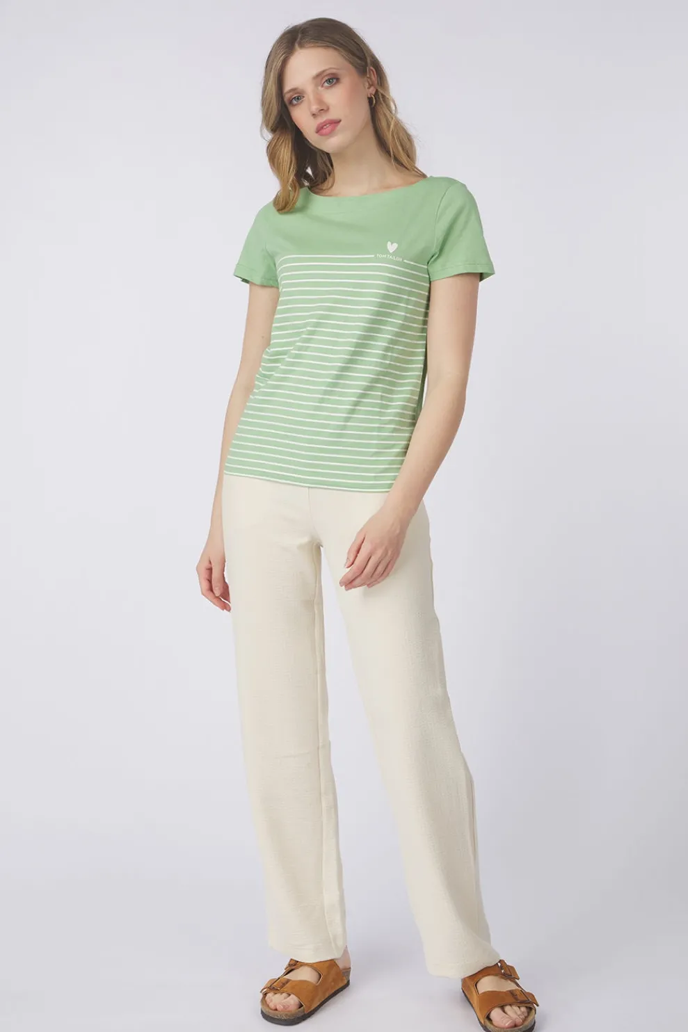 Outlet Tom Tailor T-Shirt 1045544 Champagne