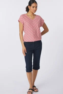 T-Shirt T-Shirt Jaquard-Tom Tailor Online