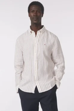 New Tommy Hilfiger Hemd Linen Essential 10668