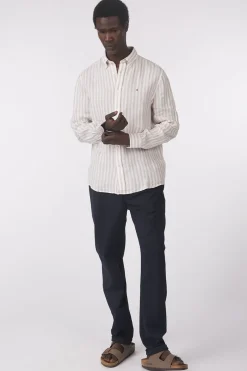 New Tommy Hilfiger Hemd Linen Essential 10668