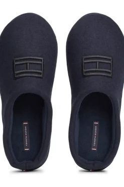 Discount Tommy Hilfiger Pantoffels Flag Warm Felt House Desert Sky