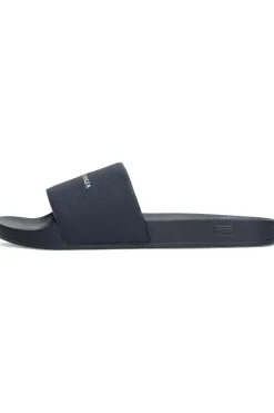 New Tommy Hilfiger Slippers Hilifger Nyc Pool Slide Blue