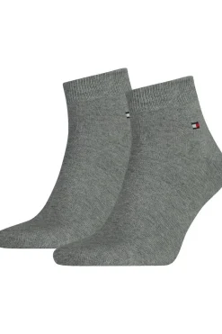 Hot Tommy Hilfiger Socks Sokken Quarter mid grey