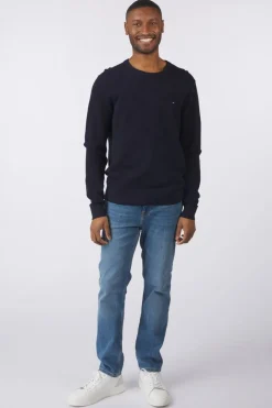 Outlet Tommy Hilfiger Trui Essential Structure Blue