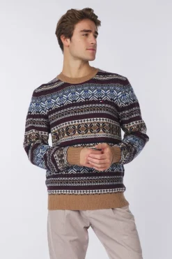 Trui Gifting Wool Blend Fairisle C Nk-Tommy Hilfiger New