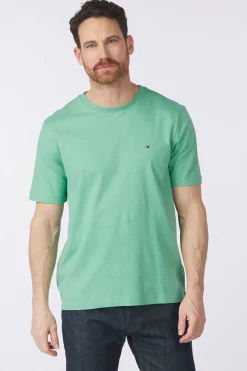 Online Tommy Hilfiger T-Shirt Ess Seasonal Reg Fit Solid Denim / Jeans/Dark Blue (Jeans)