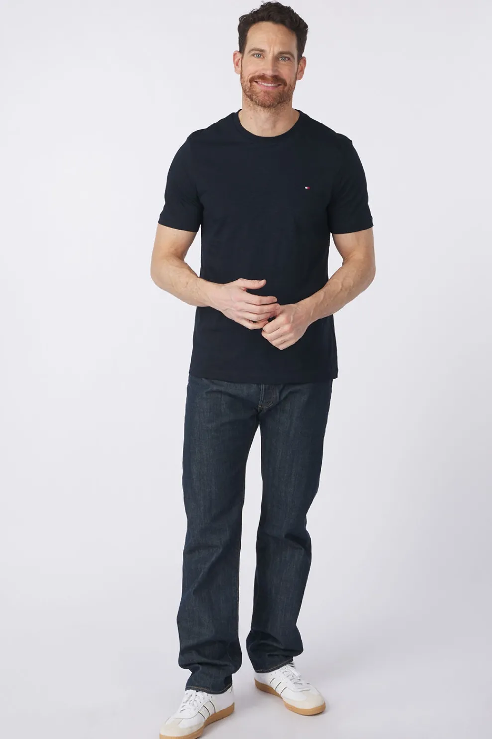 T-Shirt Texture Slub-Tommy Hilfiger Hot