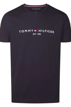 Discount Tommy Hilfiger T-Shirt Tommy Logo Dark Blue (Jeans)