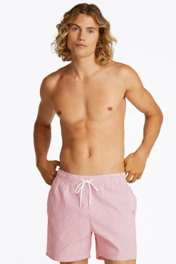 New Tommy Hilfiger Zwemshort Medium Drawstring White