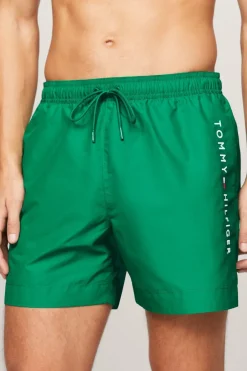 Hot Tommy Hilfiger Zwemshort Medium Drawstring Green
