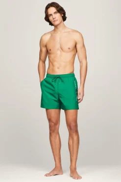 Hot Tommy Hilfiger Zwemshort Medium Drawstring Green