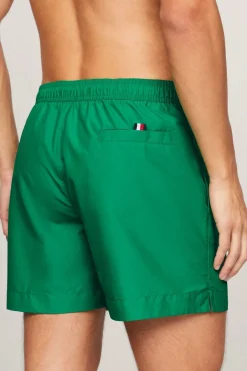 Hot Tommy Hilfiger Zwemshort Medium Drawstring Green