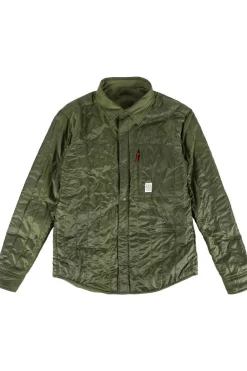 Sale Topo Designs Hemd Insulated Jacket M Olive/Olive