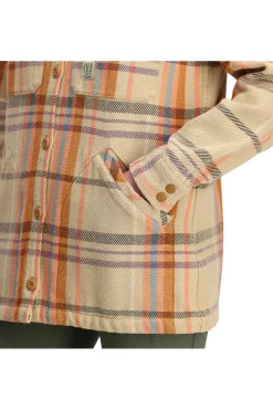 Hot Topo Designs Hemd Mountain Jacket Sahara Multi Plaid