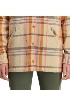 Hot Topo Designs Hemd Mountain Jacket Sahara Multi Plaid