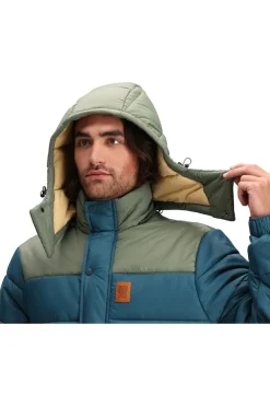 Jas Retro Ridge Puffer-Topo Designs Outlet