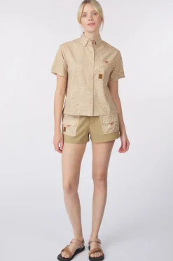 Short Retro River Shorts W-Topo Designs New
