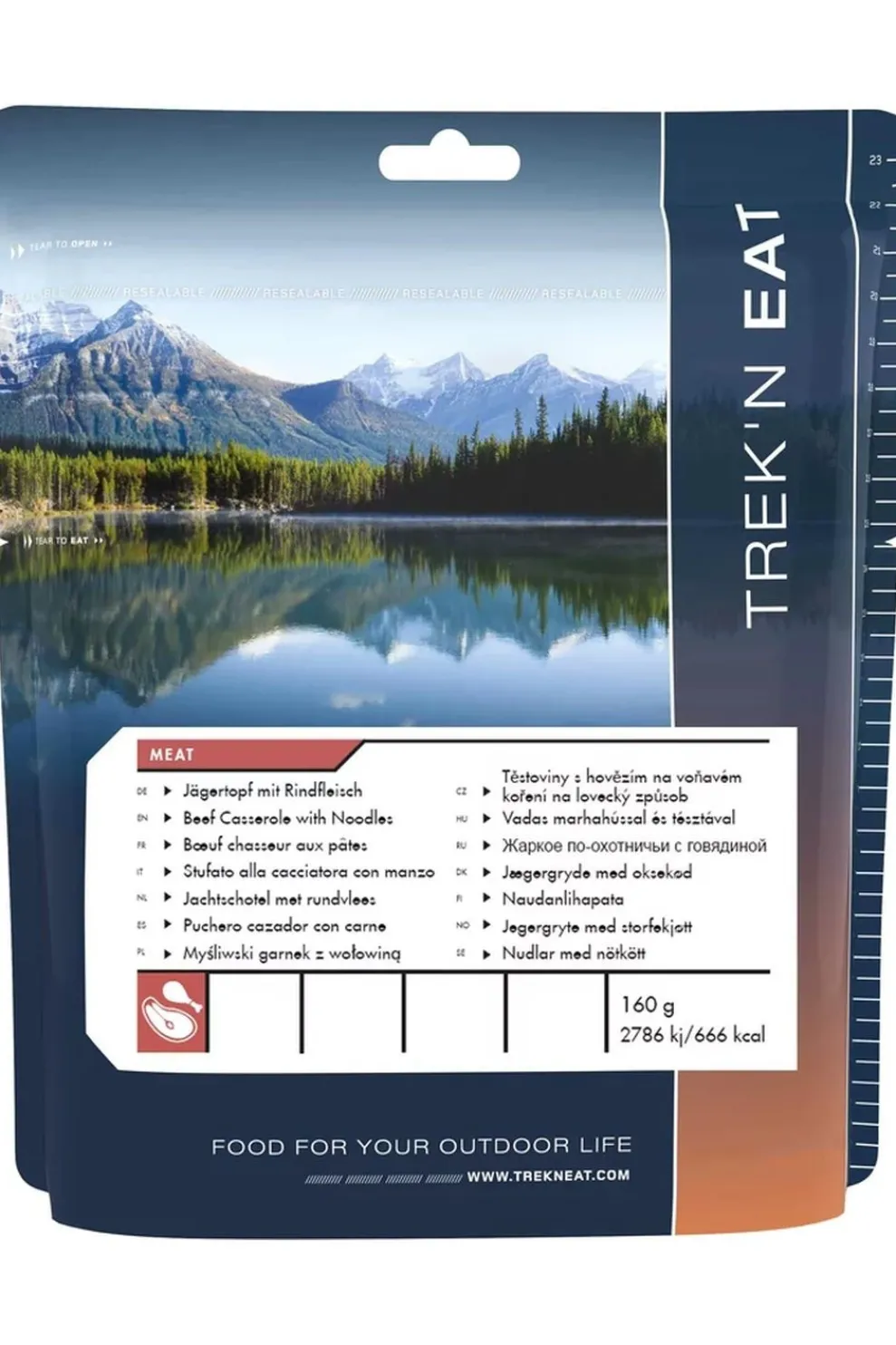 Maaltijd Beef Casserole Noodles-Trek 'n Eat Fashion