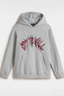 Outlet Vans Trui Metal Arch Loose Pullover Cement Heather