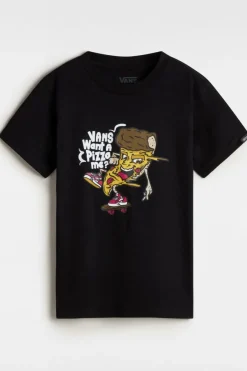 Online Vans T-Shirt Pizza Me Ss Black