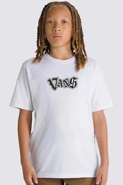 New Vans T-Shirt Shattered Ss White