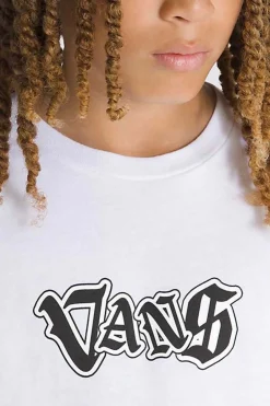 New Vans T-Shirt Shattered Ss White