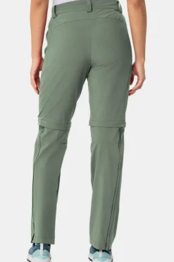 Best Vaude Afritsbroek Women'S Farley Stretch Zo T-Zip II Agave