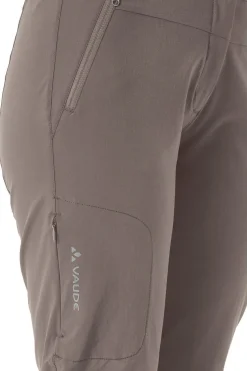 Hot Vaude Afritsbroek Women's Farley Stretch III Coconut